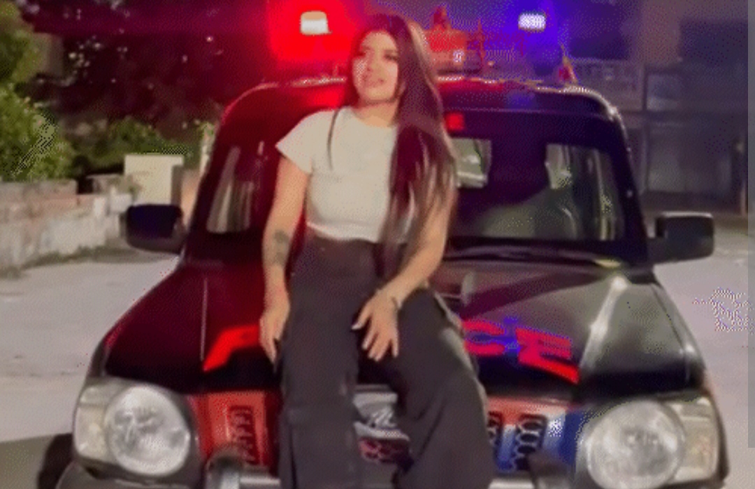 Made a reel while sitting on SHO's government vehicle in Jalandhar, after the video went viral, SHO was present on the line