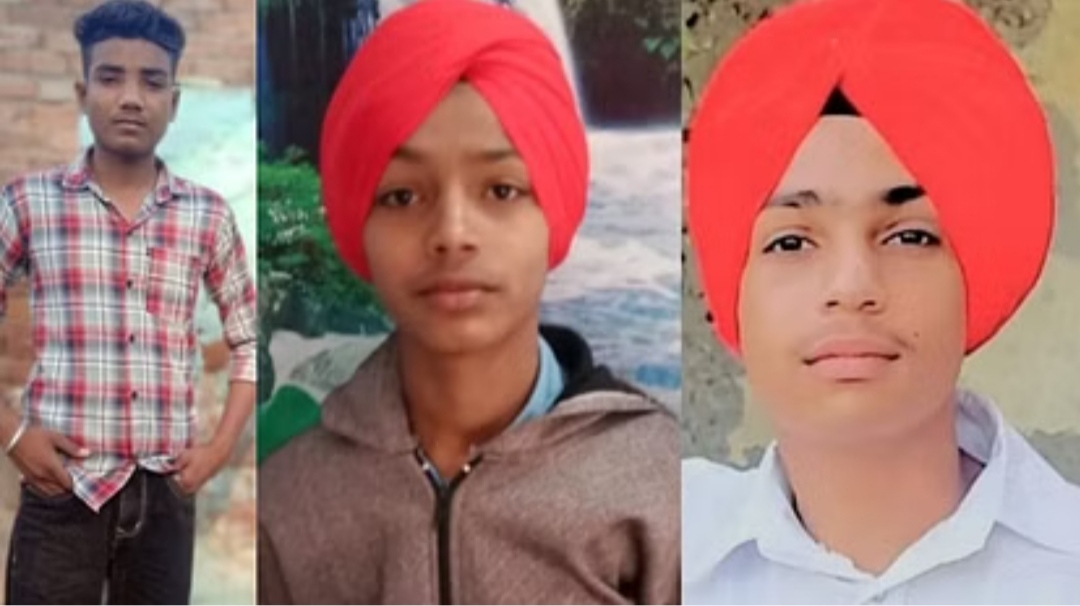 Two bikes collided head-on, three students returning from tuition died