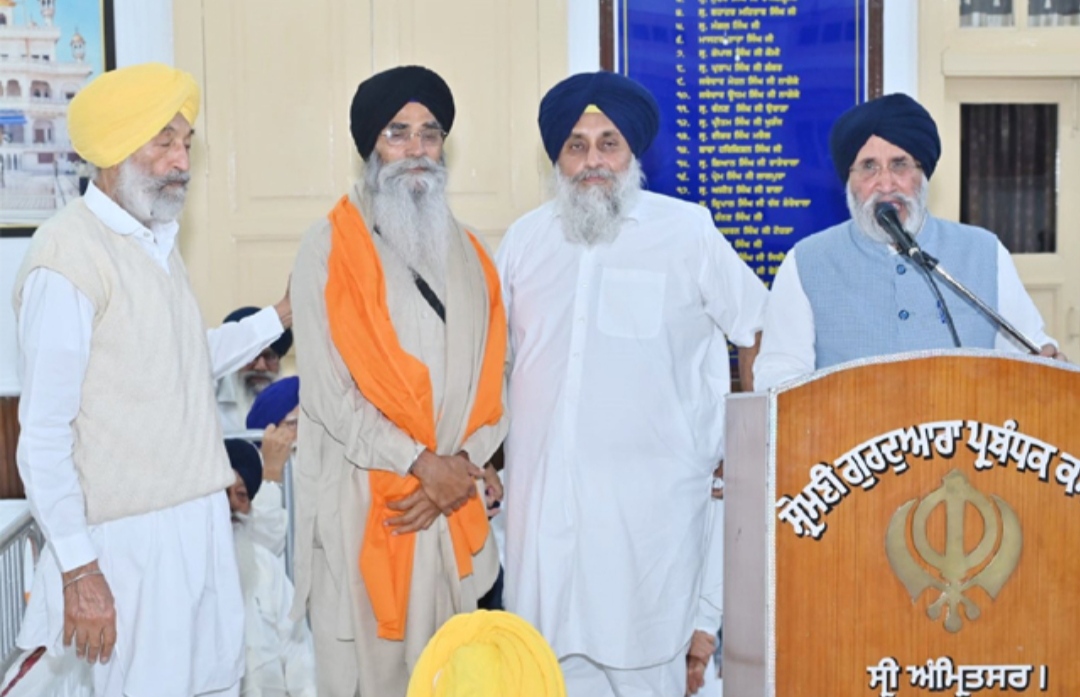 Advocate Harjinder Singh Dhami becomes SGPC president for the third time