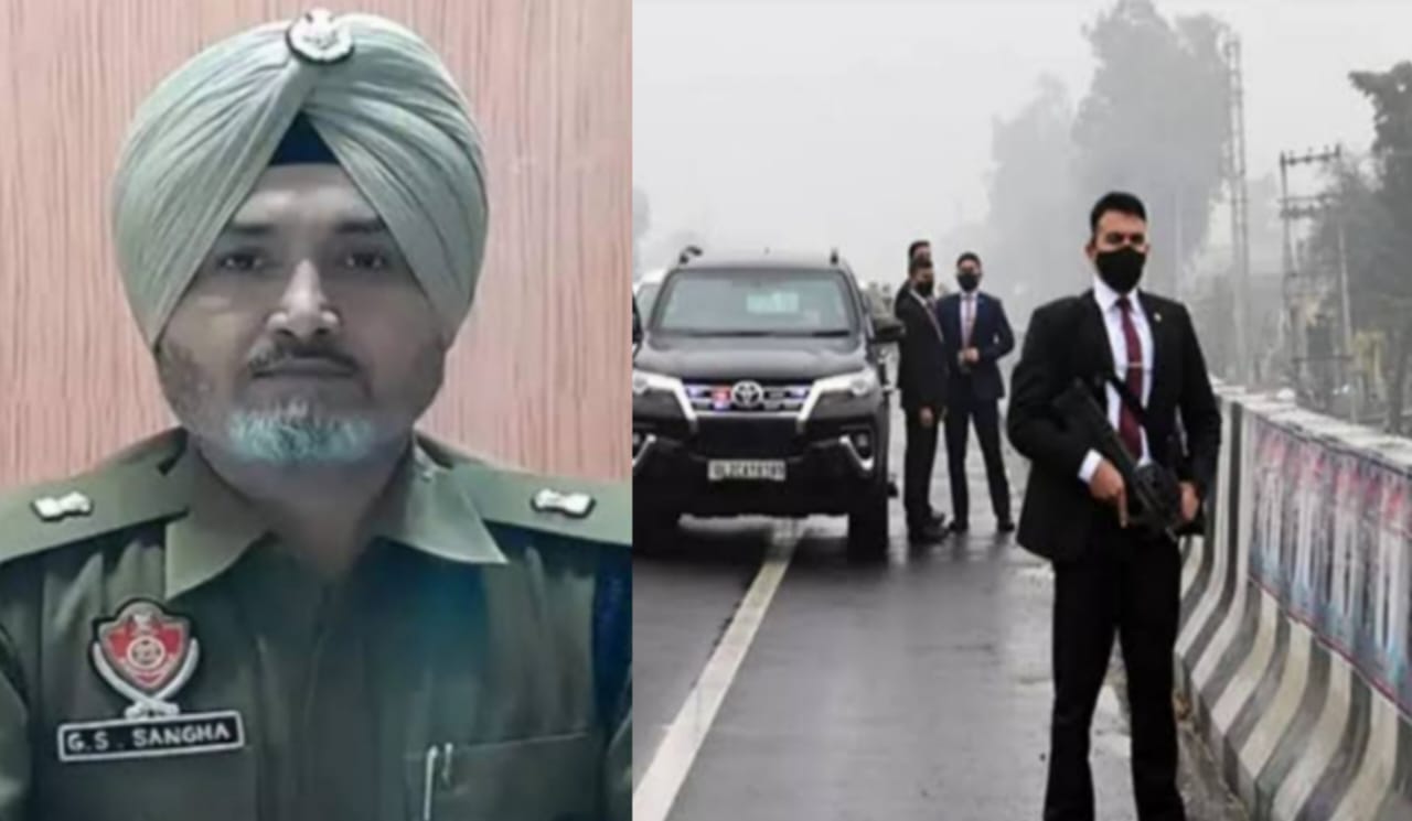SP suspended in case of security lapse of Prime Minister Narendra Modi