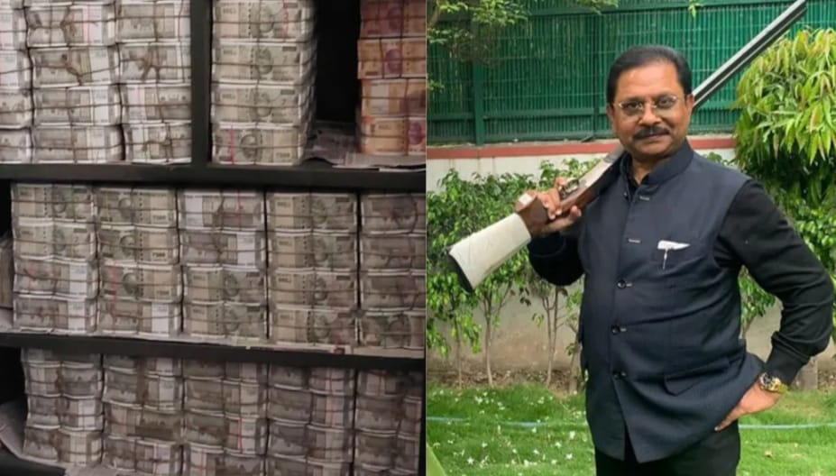 Big News: Raid on Congress leader's house and offices, cash worth Rs 300 crore recovered
