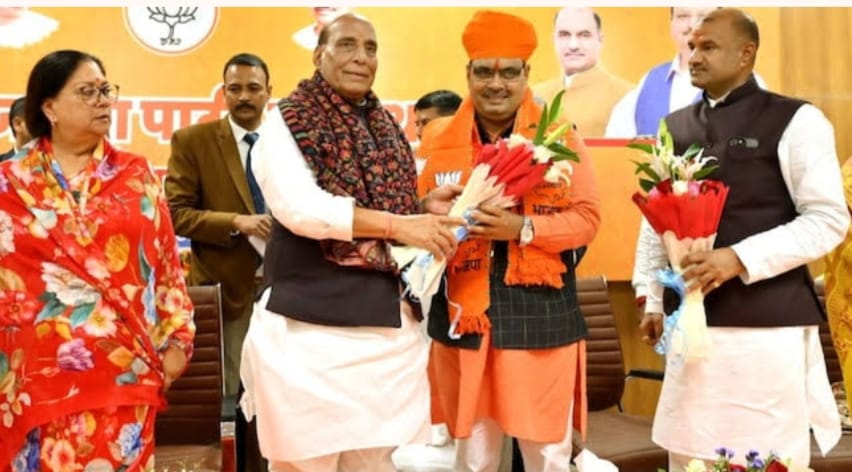 Know who is Bhajanlal Sharma, who was elected the new Chief Minister of Rajasthan