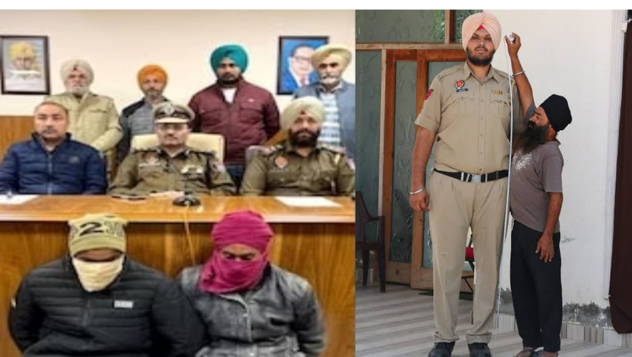 7.6 feet tall former constable of Punjab Police arrested for smuggling