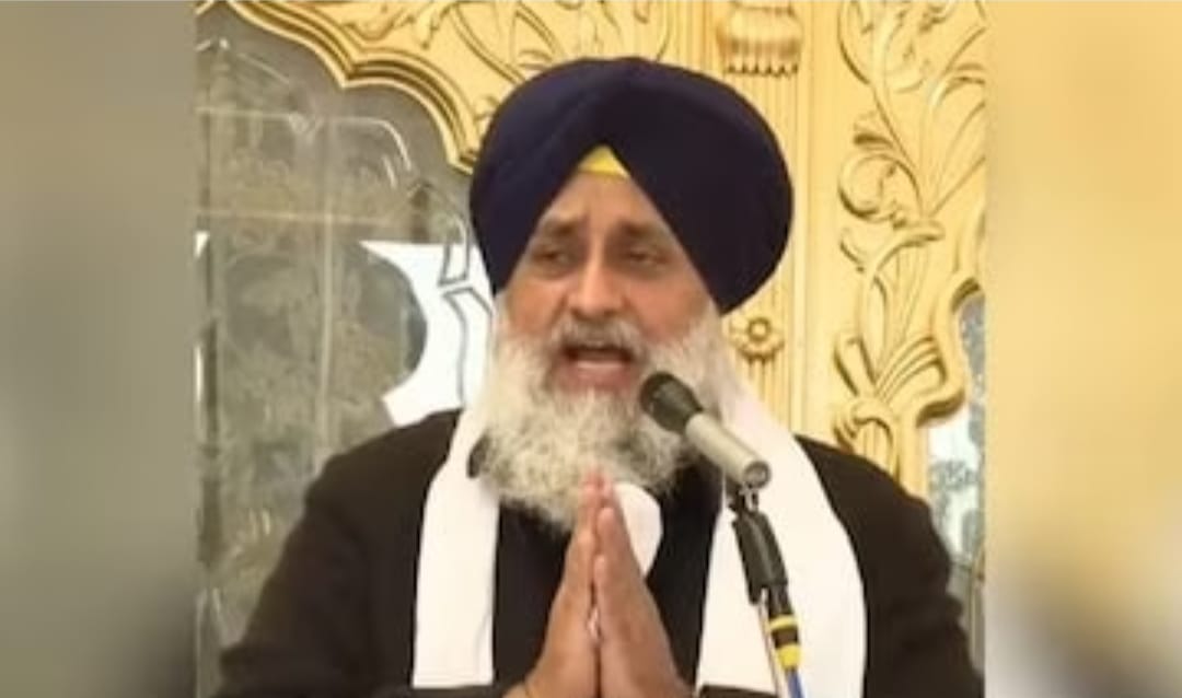Sukhbir Badal apologized in Sri Akal Takht Sahib, know what is the matter