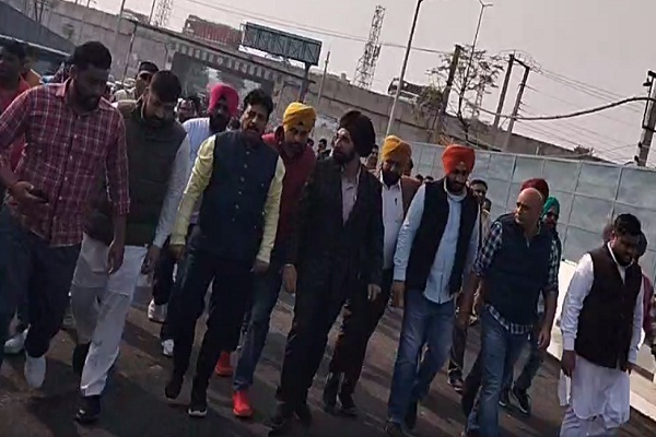 Flyover built at Laddewali Fatak of Jalandhar open