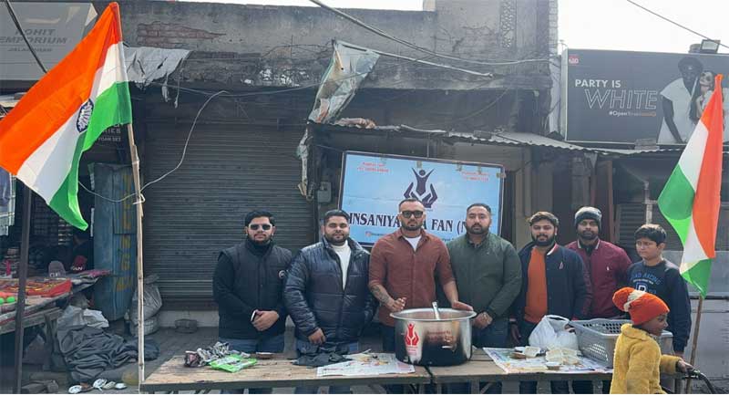 Sweet rice langar was organized in Jalandhar on 26 January Republic Day.
