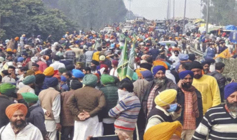 Kisan Andolan: Now farmers will march to Delhi on March 6, will stop trains on March 10