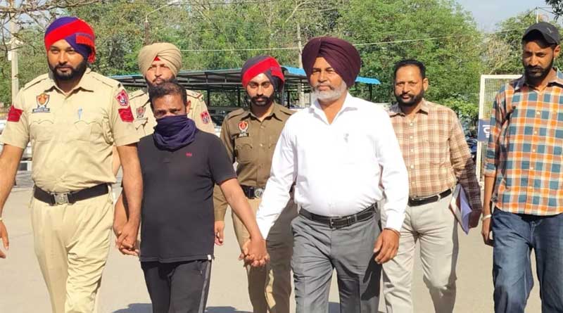 The accused who demanded extortion from former Punjab CM Channi arrested