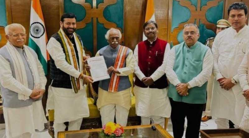 Manohar Lal Khattar resigns from the post of Chief Minister of Haryana, Naib Singh Saini takes oath as CM