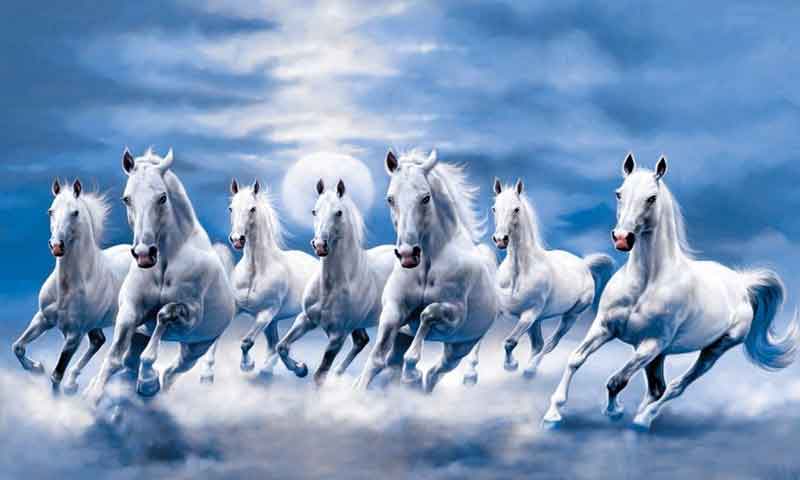 Vastu Tips: Put a picture of 7 running horses in the house, respect will increase and there will be progress in career.