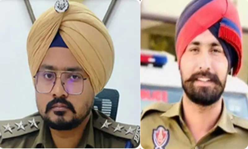 ACP and gunman of Punjab Police died tragically in a tragic road accident.