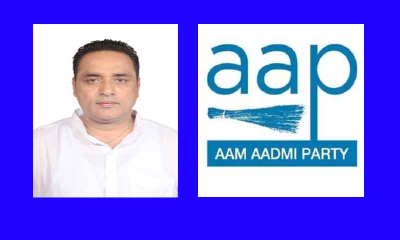 Jalandhar: Heartfelt thanks to the High Command along with CM Bhagwant Mann and Rajya Sabha MP Sandeep Pathak for being appointed Trade Wing District Joint Secretary: Manu Chhabra