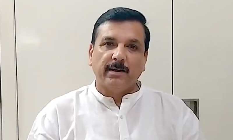 Relief news for AAP party, Rajya Sabha MP Sanjay Singh gets bail in liquor policy case.