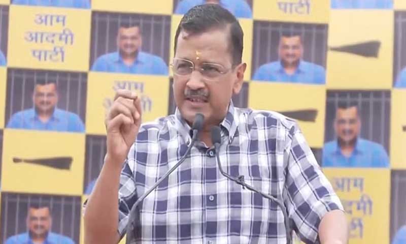 Arvind Kejriwal held a press conference after being released from jail, said these big things while targeting BJP