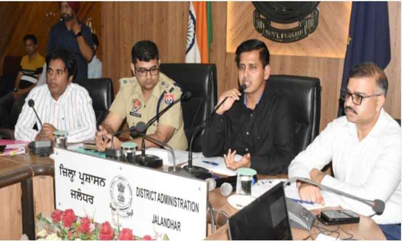 Jalandhar: Any kind of negligence will not be tolerated in election work: Dr. Himanshu Aggarwal.