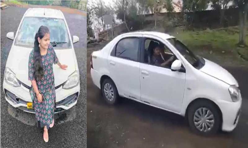 रील्स बनाने के चक्कर में लड़की ने गवाई जान, खाई में जा गिरी कार
