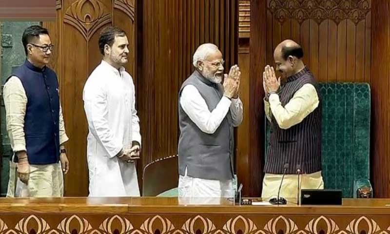 ओम बिरला फिर से चुने गए लोकसभा स्पीकर