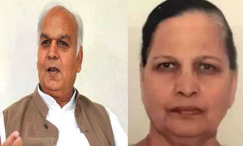 पूर्व सांसद मोहिंदर सिंह केपी की पत्नी का निधन