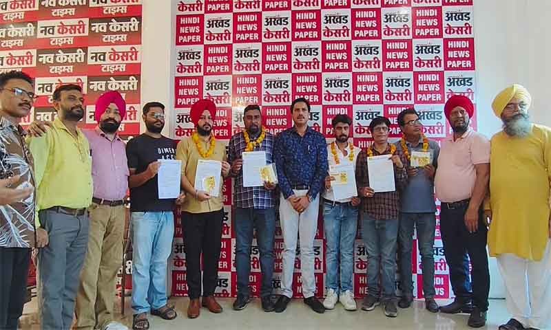 डिजिटल मीडिया एसोसिएशन (DMA) के नए पदाधिकारियों की घोषणा, अंकित भास्कर, मोहित सेखड़ी सौरव खन्ना सुखविंदर बग्गा, तरणजीत सिंह को मिली डीएमए में बड़ी जिम्मेदारी