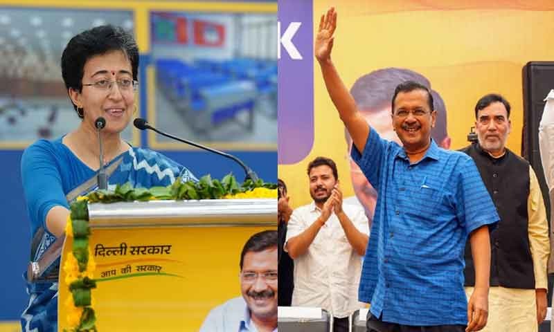 दिल्ली के CM अरविंद केजरीवाल ने मुख्यमंत्री पद से इस्तीफा दिया, Atishi होंगी दिल्ली की नई मुख्यमंत्री