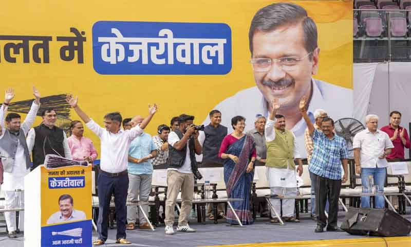 'हरियाणा और जम्मू-कश्मीर से डबल इंजन सरकार खत्म होने वाली है', जनता की अदालत' में बोले केजरीवाल