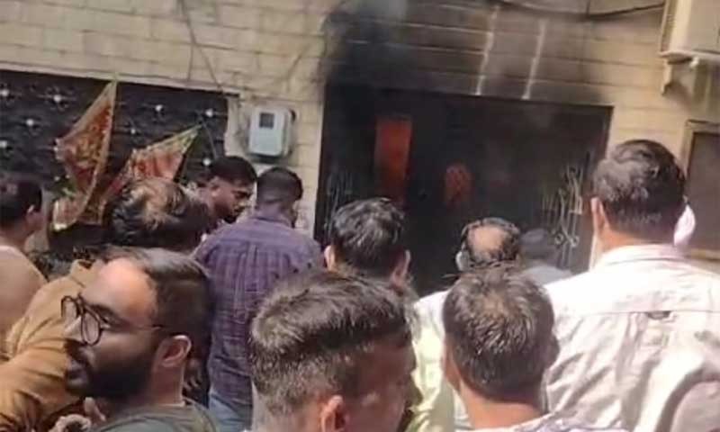 जालंधर में घर में पूजा के दिए से लगी आग, सारा सामान जलकर राख