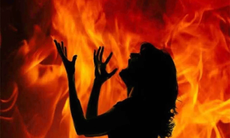 पंजाब में दिल दहलाने वाली घटना , बेटा नहीं हुआ तो बहू को जिंदा जलाया... पति ने लगाई आग