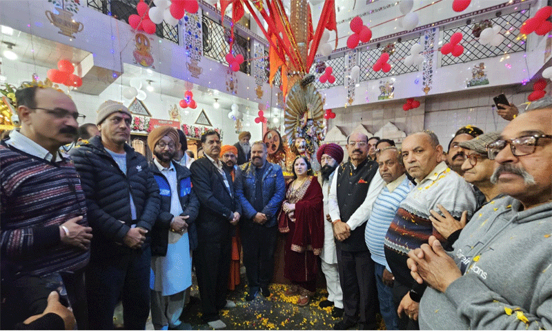 राजेश्वरी धाम में 56वाँ शीलान्यास दिवस श्रद्धापूर्वक संपन्न