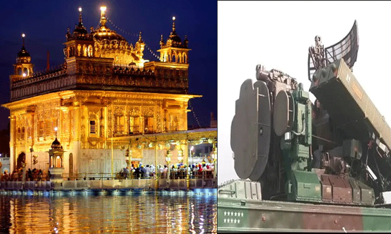 भारतीय सेना ने किया बड़ा खुलासा , पाकिस्तान ने स्वर्ण मंदिर पर दागे थे ड्रोन और मिसाइल