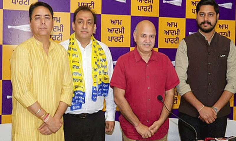 जालंधर के प्रसिद्ध उद्योगपति नितिन कोहाली आम आदमी पार्टी में शामिल, हलका सेंट्रल का इंचार्ज नियुक्त किया गया