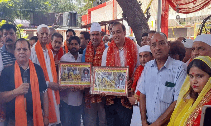 श्री सिद्ध बाबा सोडल महाराज जी मंदिर में भव्य हवन यज्ञ, भारी संख्या में श्रद्धालुओं ने मत्था टेका