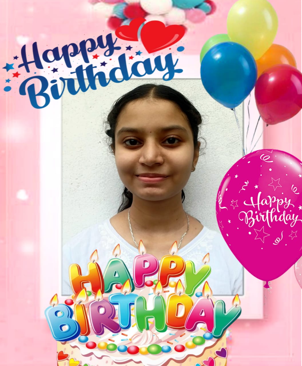 Happy Birthday : हर्षिता को जन्मदिन की हार्दिक बधाई