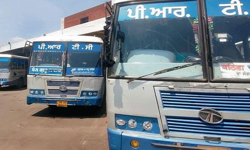 पंजाब में सरकारी बसों का चक्का जाम :अनिश्चित काल तक हड़ताल का एलान