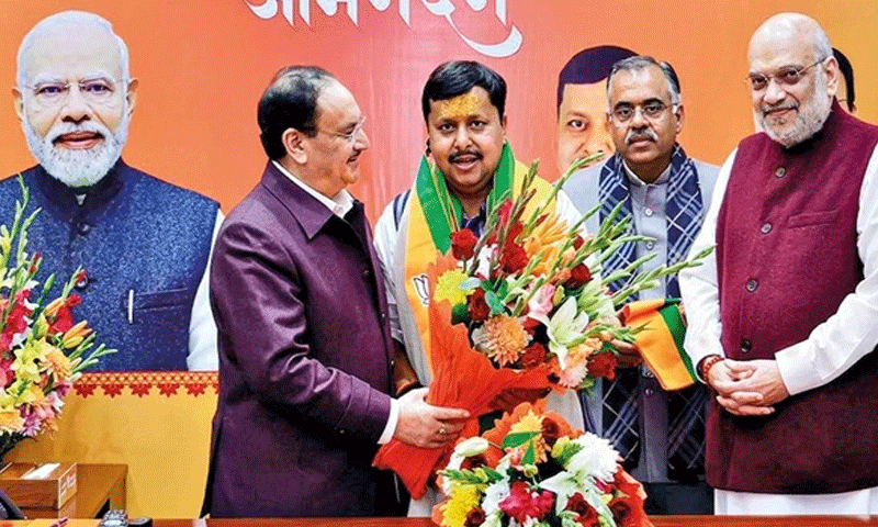 नितिन नवीन निर्विरोध चुने गए बीजेपी के नए अध्यक्ष