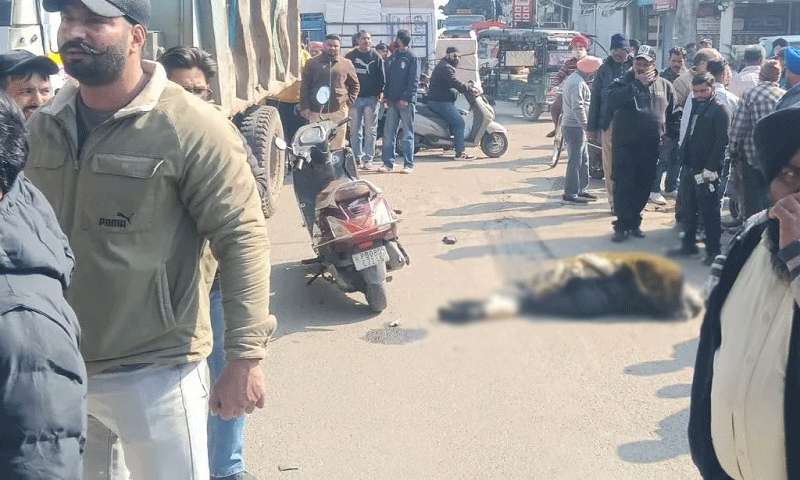 जालंधर में डोल्फिन होटल के पास टिप्पर और एक्टिवा की टक्कर में हुई महिला की मौत