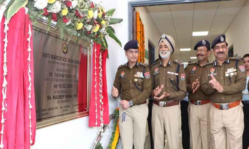 जालंधर दौरे पर डीजीपी गौरव यादव : एएनटीएफ रेंज की नई बिल्डिंग का किया उद्घाटन