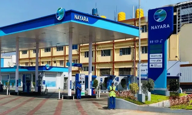 नायरा एनर्जी ने पेट्रोल â‚¹5 और डीजल â‚¹3 प्रति लीटर किया महंगा