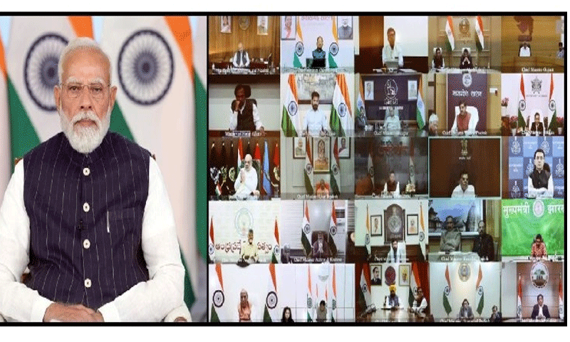 PM मोदी की मुख्यमंत्रियों के साथ बैठक : राज्यों को सप्लाई चेन दुरुस्त रखने के निर्देश