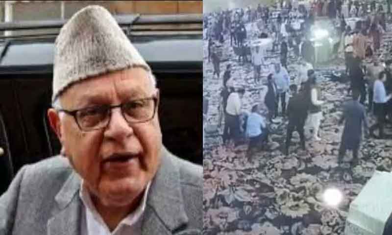 जम्मू-कश्मीर के पूर्व CM फारूख अब्दुल्ला पर जानलेवा हमला, बाल-बाल बचे