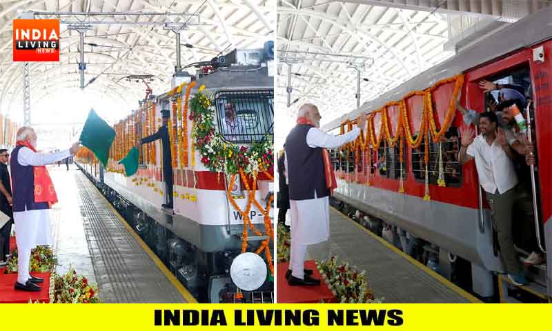 प्रधानमंत्री नरेंद्र मोदी पहुंचे जालंधर : जालंधर कैंट के साथ 75 रेलवे स्टेशन का किया उद्घाटन