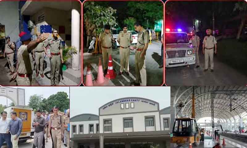 जालंधर में प्रधानमंत्री नरेंद्र मोदी के दौरे से पहले जगह -जगह कड़ी सुरक्षा
