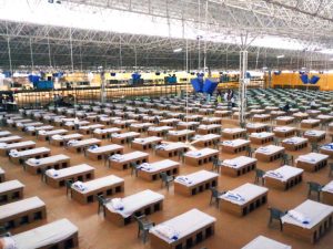 Read more about the article 10 हज़ार बेड का दुनिया का सबसे बड़ा कोविड-19 सेंटर राधा स्वामी सत्संग ब्यास परिसर दिल्ली में हुआ त्यार।