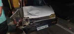 Read more about the article जालंधर के पठानकोट बाइपास के नज़दीक कार व ऑटो में भीषण टक्कर, दो घायल