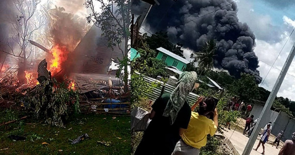 You are currently viewing फिलीपींस का सैन्य विमान दुर्घटनाग्रस्त, 17 लोगों की मौत, 40 लोग बचाए गए