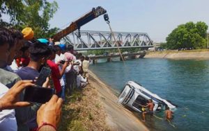 Read more about the article बड़ा हादसा – पंजाब में बस की टक्कर से भाखड़ा नहर में गिरी कार, दो महिलाओं समेत 5 शव मिले