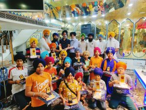 Read more about the article ਗੁਰਦੁਆਰਾ ਸ੍ਰੀ ਗੁਰੂ ਸਿੰਘ ਸਭਾ ਪ੍ਰੀਤ ਨਗਰ ਸੋਢਲ ਰੋਡ ਜਲੰਧਰ ਵਿਖੇ ਕਿਰਦਾਰ ਏ ਦਸਤਾਰ ਗੁਰਮਤਿ ਕੈਂਪ ਲਗਾਇਆ ਗਿਆ