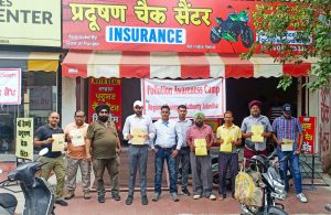 Read more about the article आरटीए जालंधर की ओर से नि:शुल्क प्रदूषण जांच शिविर लगवाया गया