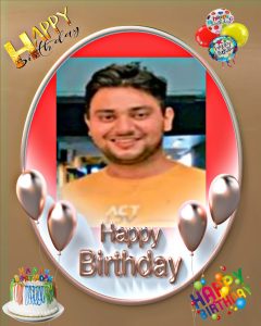 Read more about the article HAPPY BIRTHDAY : वैभव को जन्मदिन की हार्दिक बधाई