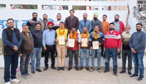 Read more about the article संदीप वर्मा उपाध्यक्ष, विशाल शर्मा कोऑर्डिनेटर, सन्नी भगत और पवन कुमार बने DMA के संयुक्त सचिव, प्रधान अमन बग्गा और चेयरमैन प्रदीप वर्मा ने सौंपी जिम्मेदारी