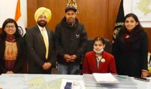 Read more about the article पटियाला में 10वीं की छात्रा बनी एक दिन के लिए जिले की DC